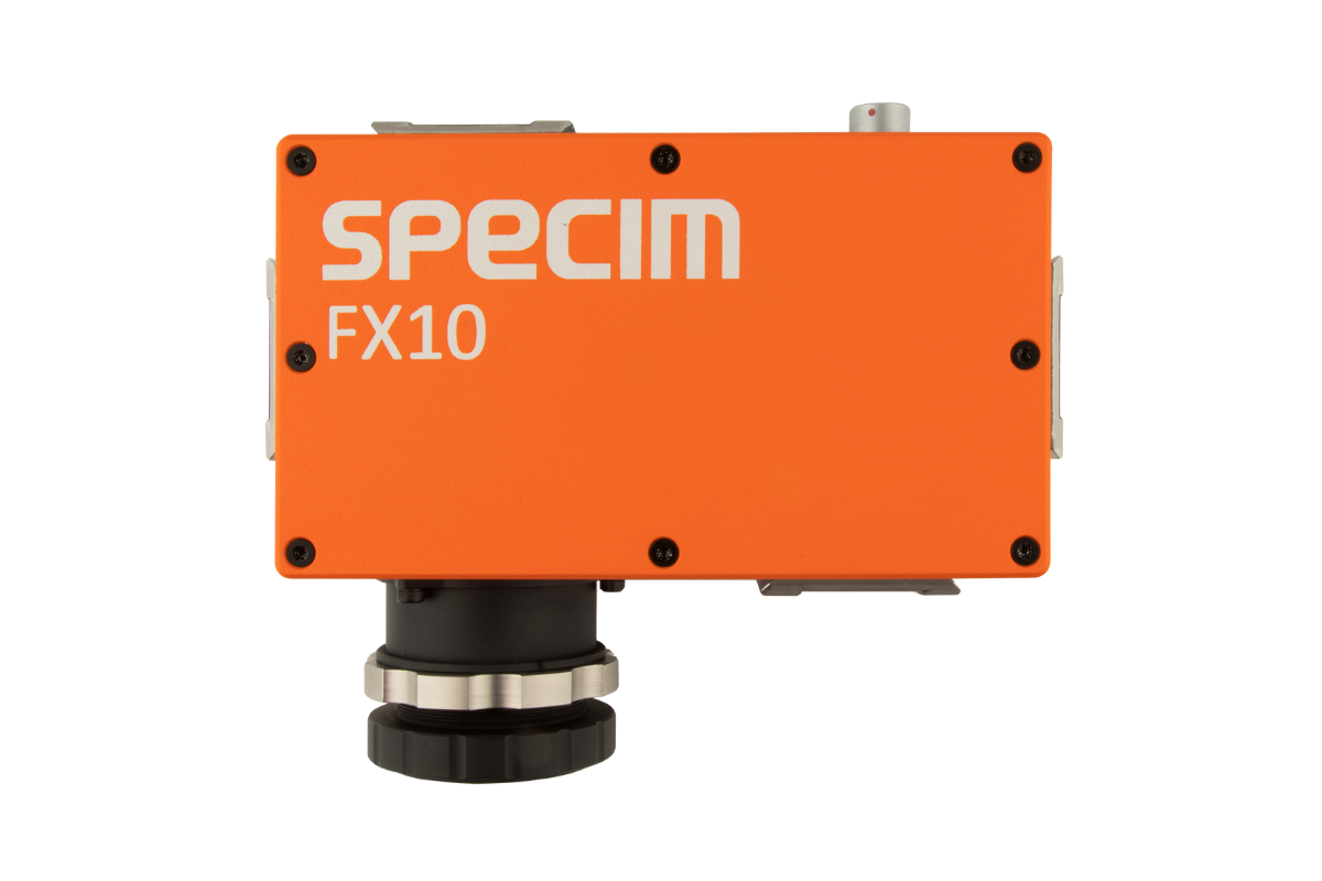 Specim FX10 hyperspectral camera top view