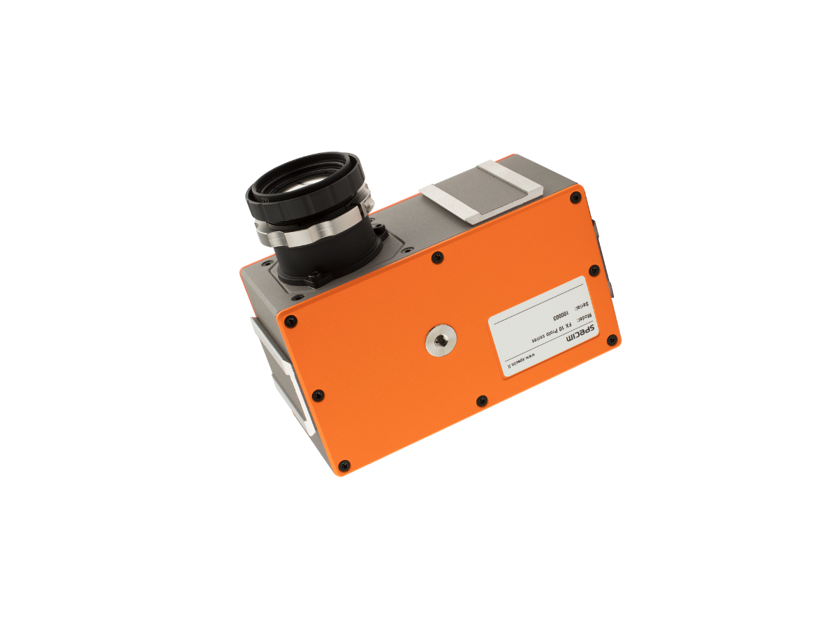 FX10 VNIR hyperspectral camera bottom view