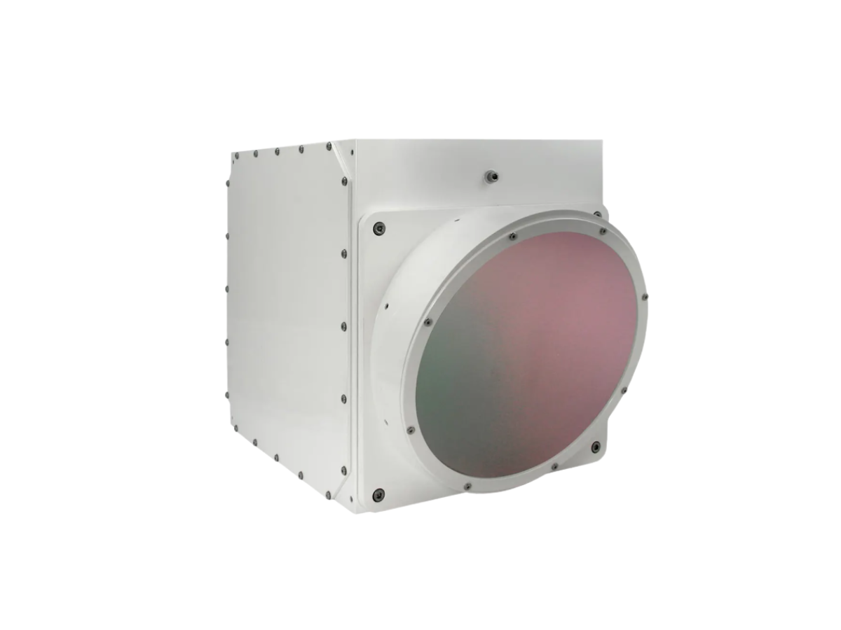 InfraTec ImageIR 8300 Z camera side view