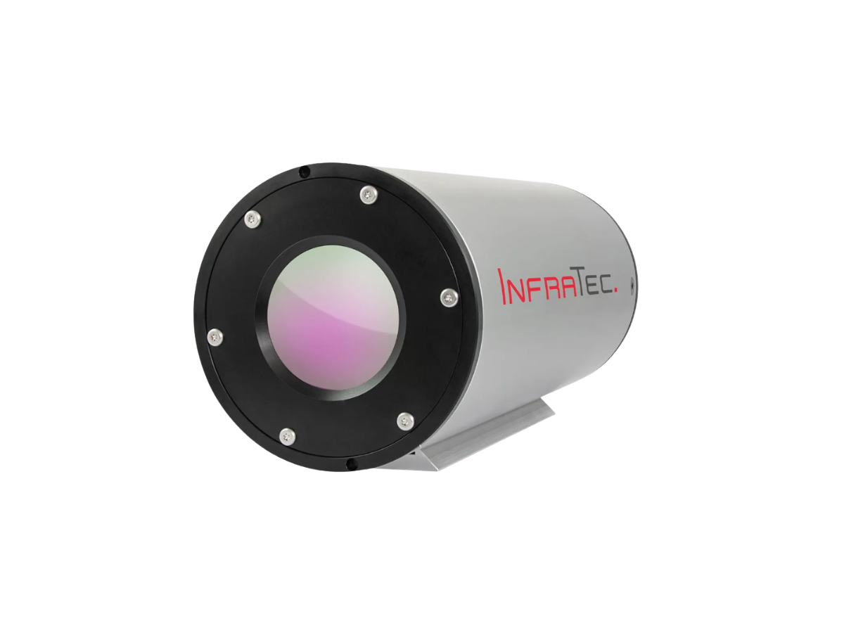 InfraTec PIR uc LWIR camera front side view