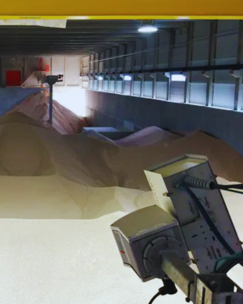 Fire monitoring in storage warehouse with IR camera solution